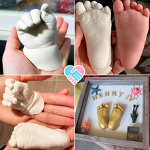 Luna Bean Baby Footprint & Hand Casting Kit – Premium Newborn Infant Keepsake - New Mom Gifts, Baby Shower Gifts for Girls and Boys
